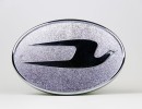 chrome plated plastic blue bird img